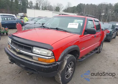 2003 Chevrolet S-10 Ls from USA, damaged, VIN 1GCDT13XX3K106049